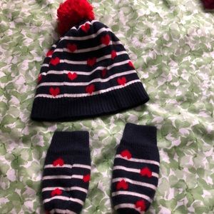 Bay gap Winter hat and mittens